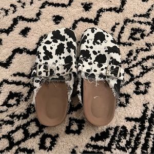 Cow Print Shoes